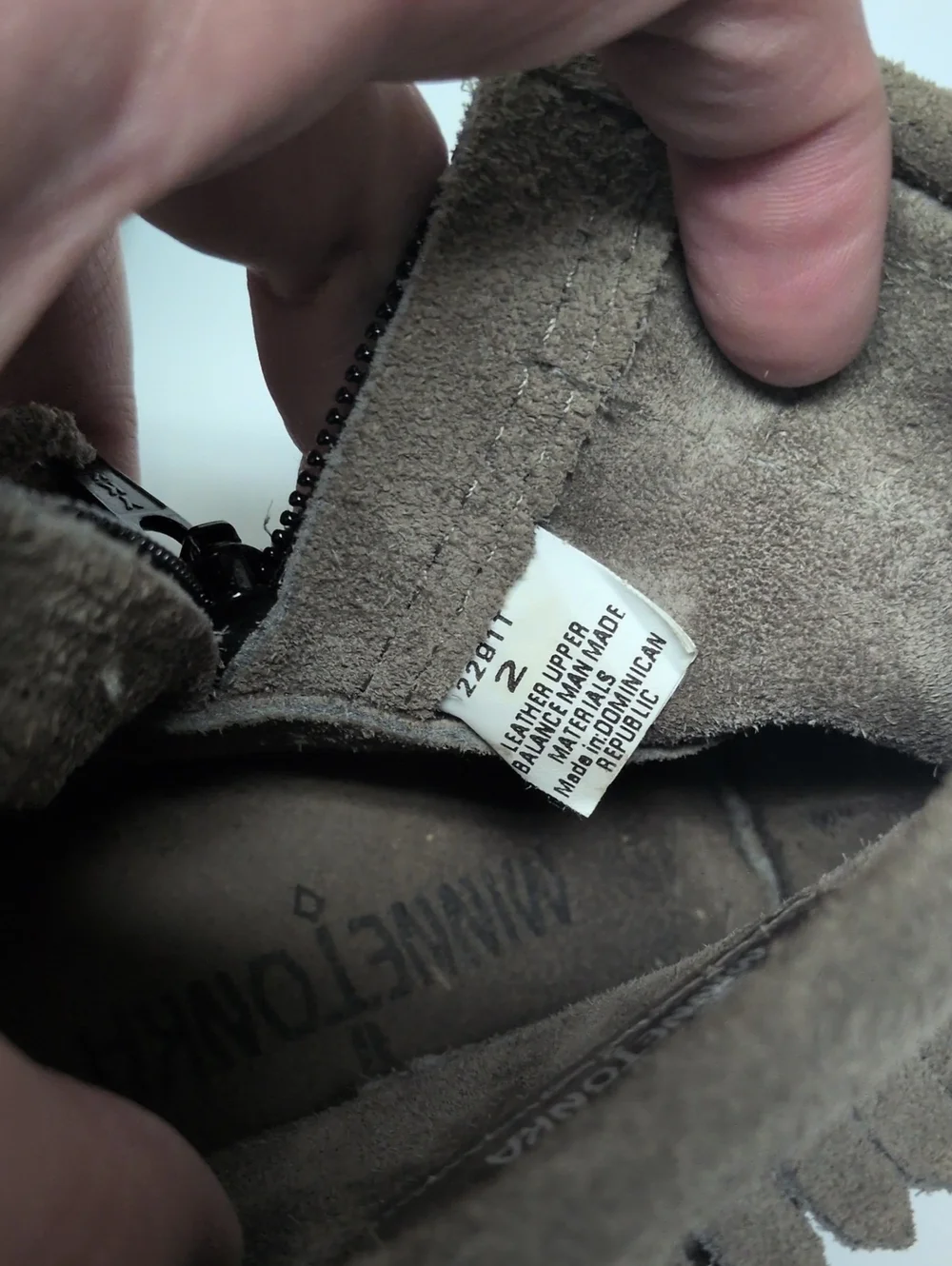 Minnetonka soft suede
